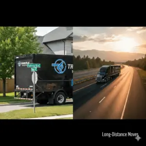 Local and Long-Distance Moves