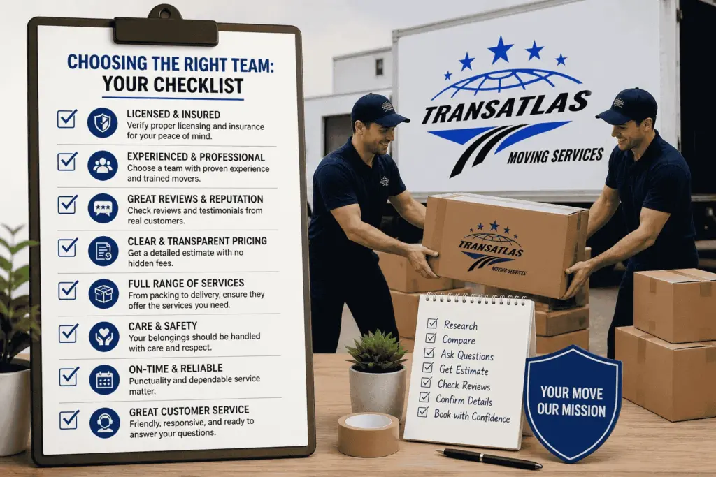 Choosing the Right Team: Your Checklist