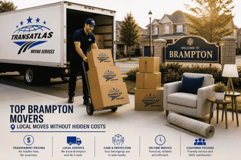 Top Brampton Movers | Local Moves Without Hidden Costs