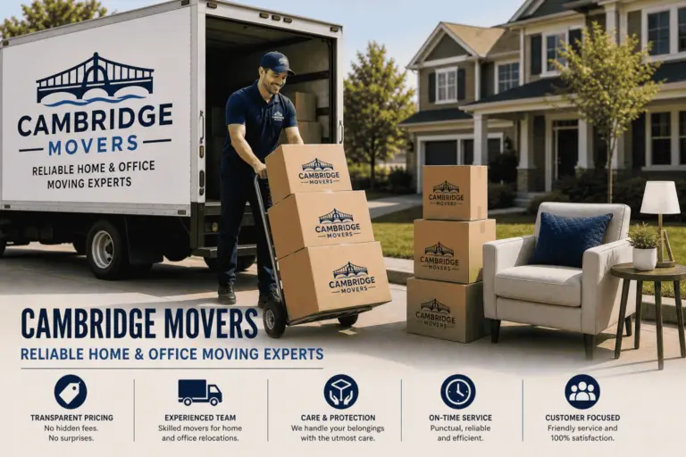 Cambridge Movers | Reliable Home & Office Moving Expert