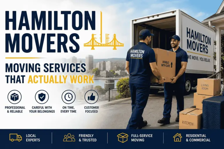 create image for title Hamilton Movers | Moving Services That Actually Work
