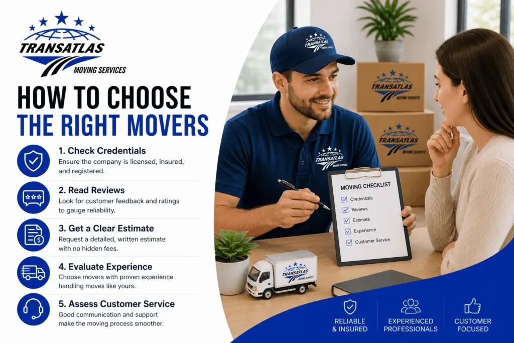 How to Choose the Right Movers