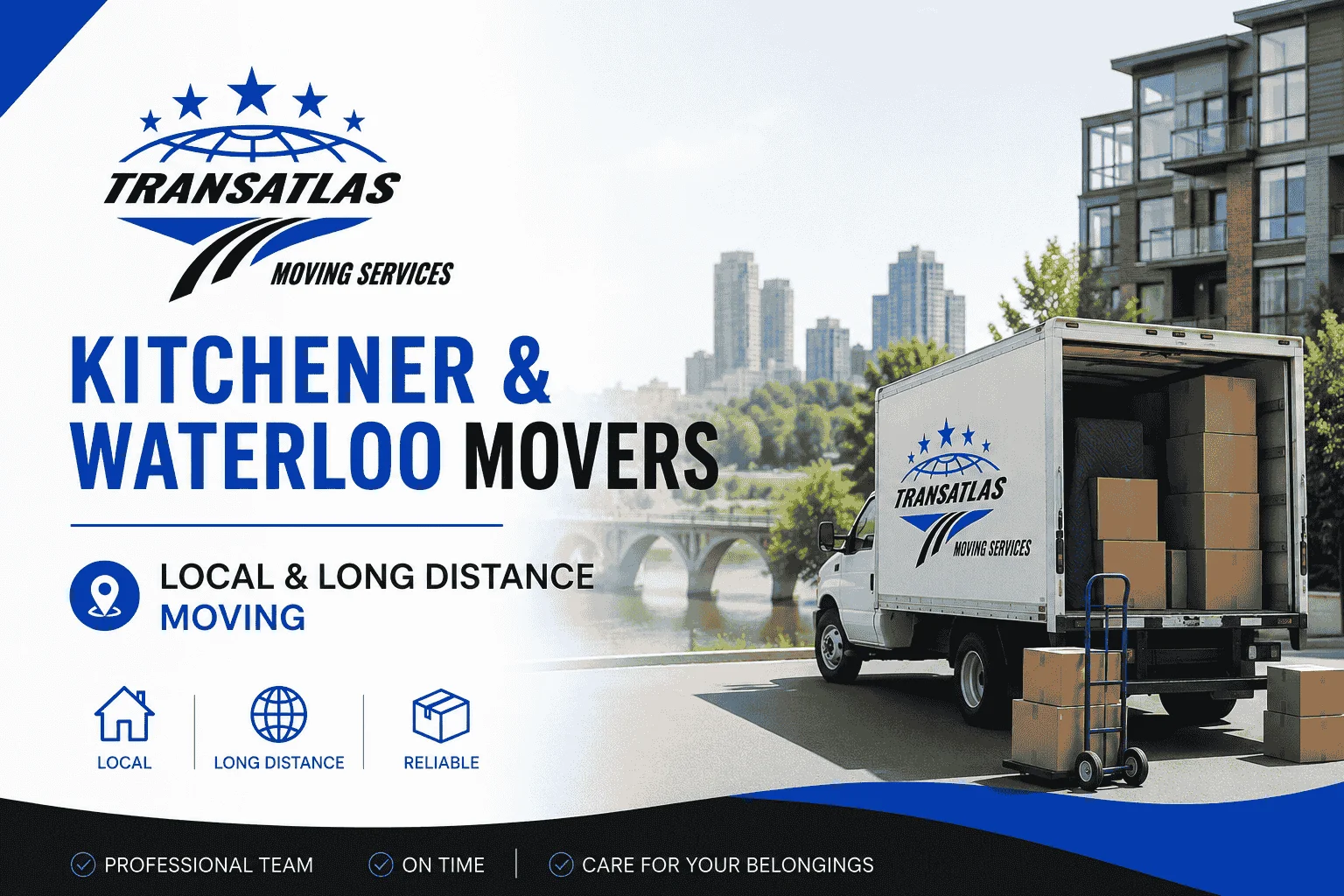 Kitchener & Waterloo Movers | Local & Long Distance Moving