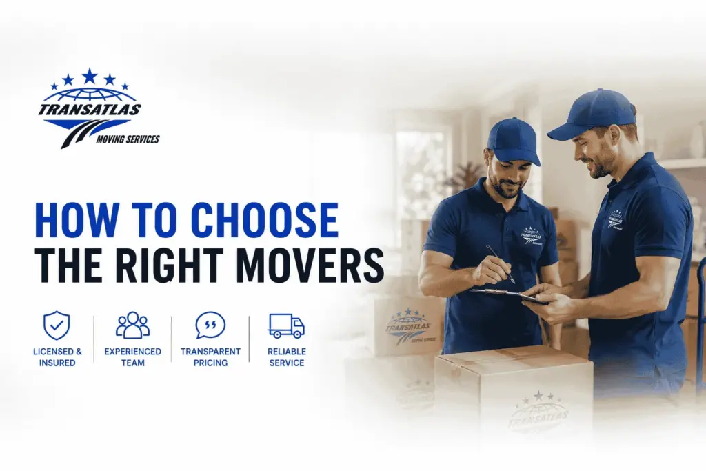 How to Choose the Right Movers